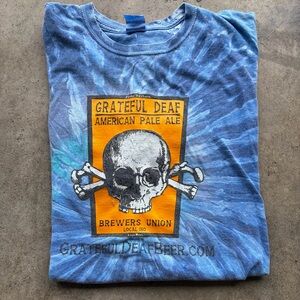 Grateful Deaf Pale Ale Beer Shirt Tye Dye